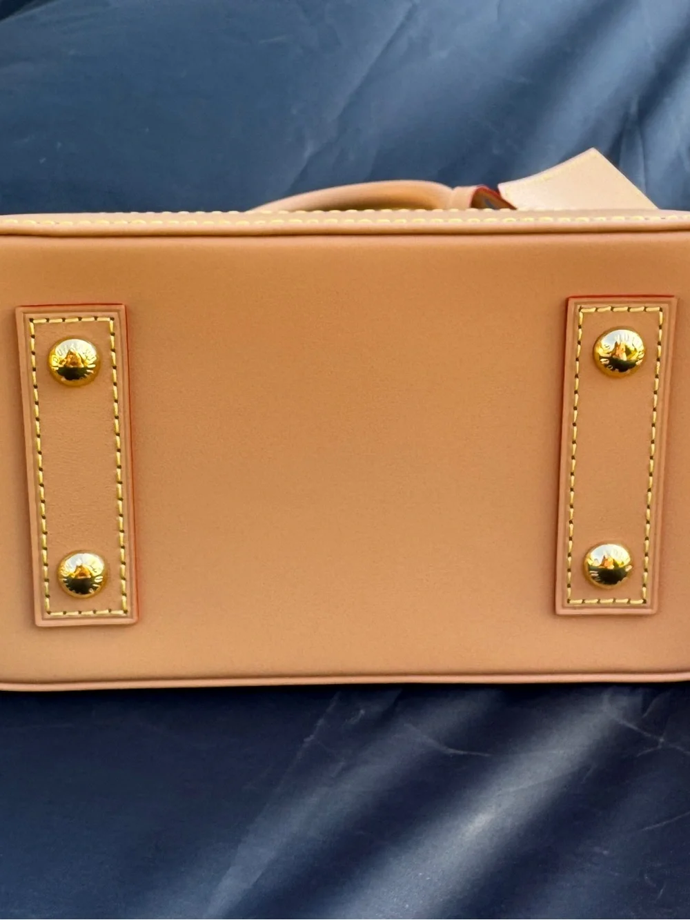 Louis Vuitton 130 yr Anniversary ALMA BB Light Blue Monogram Crossbody